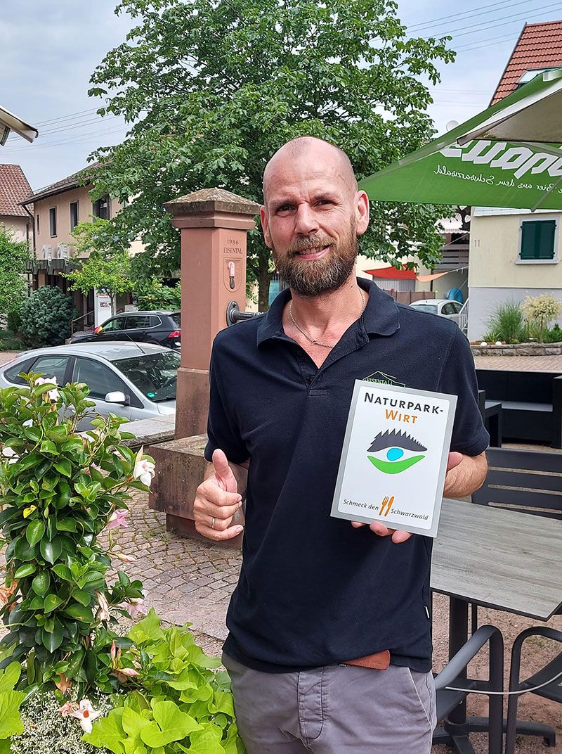 Naturparkwirte Nordschwarzwald kochen regional - Patrick Wagner - Gasthof zur Traube Eisental